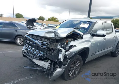 2023 Toyota Tundra Crewmax Platinum from USA, damaged, VIN 5TFNC5DB5PX037388